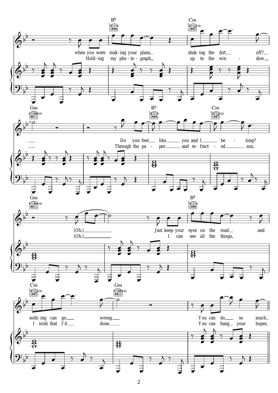 Better Than This Better Than This Piano, Vocal scores gallery preview page 2