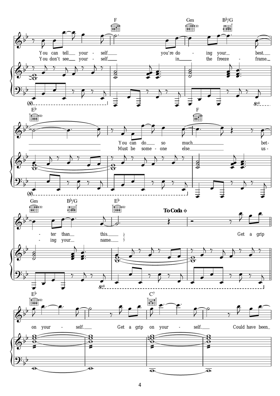 Better Than This Better Than This Piano, Vocal scores gallery preview page 4