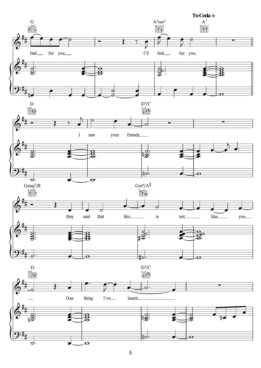 When The Weather Is Fine When The Weather Is Fine Piano, Vocal scores gallery preview page 4