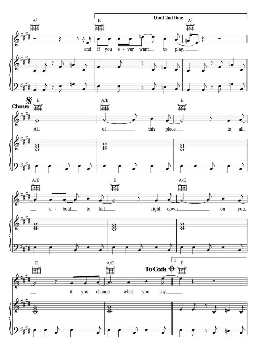 Class A Piano, Vocal scores gallery preview page 2