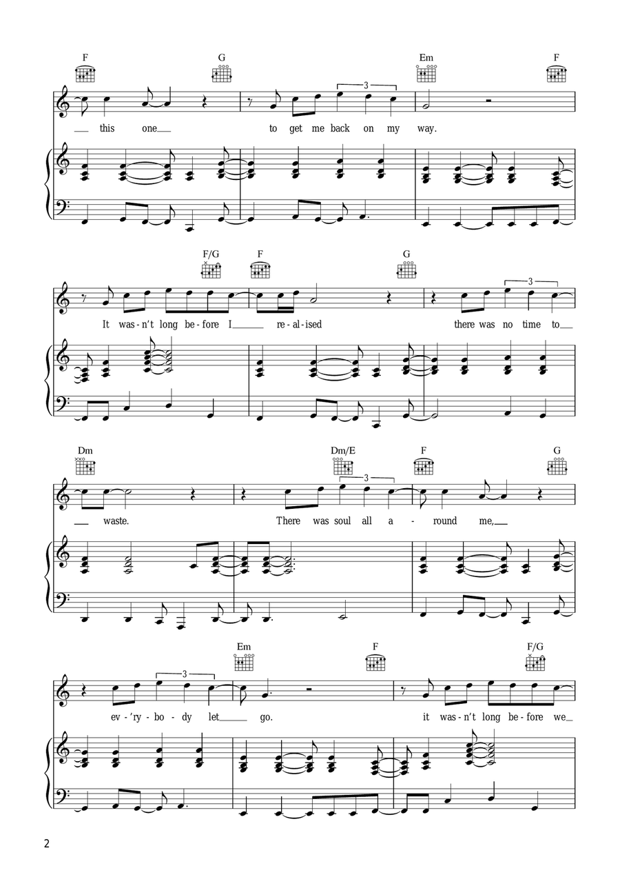 If I Found Out If I Found Out Piano, Vocal scores gallery preview page 2
