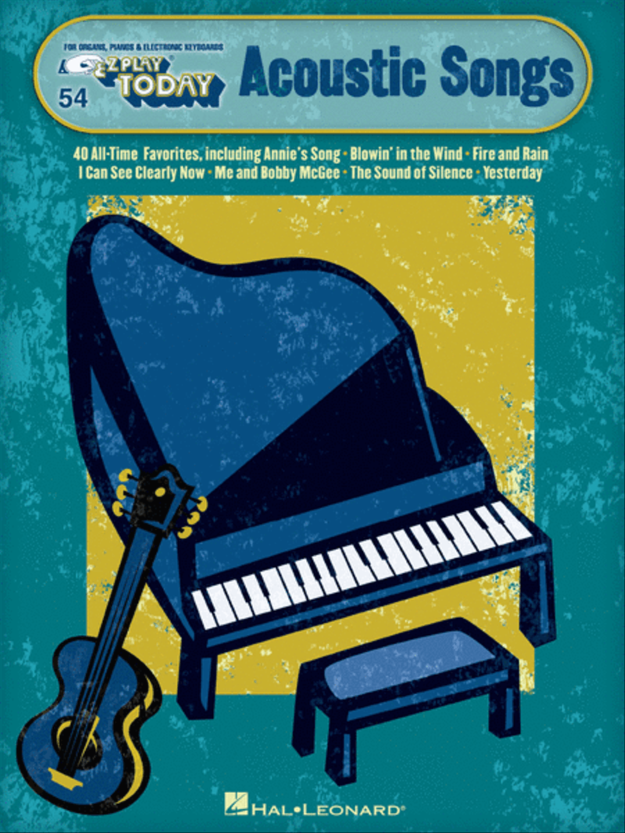 Acoustic Songs Electronic Keyboard scores gallery preview page 1