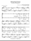 Amazing Grace (The House Of The Rising Sun) - SATB Choir and Piano