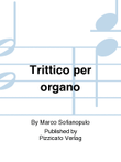 Trittico per organo
