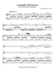 Laudate Dominum