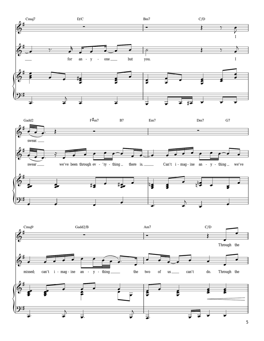 Through The Years Through The Years Vocal Duet scores gallery preview page 2