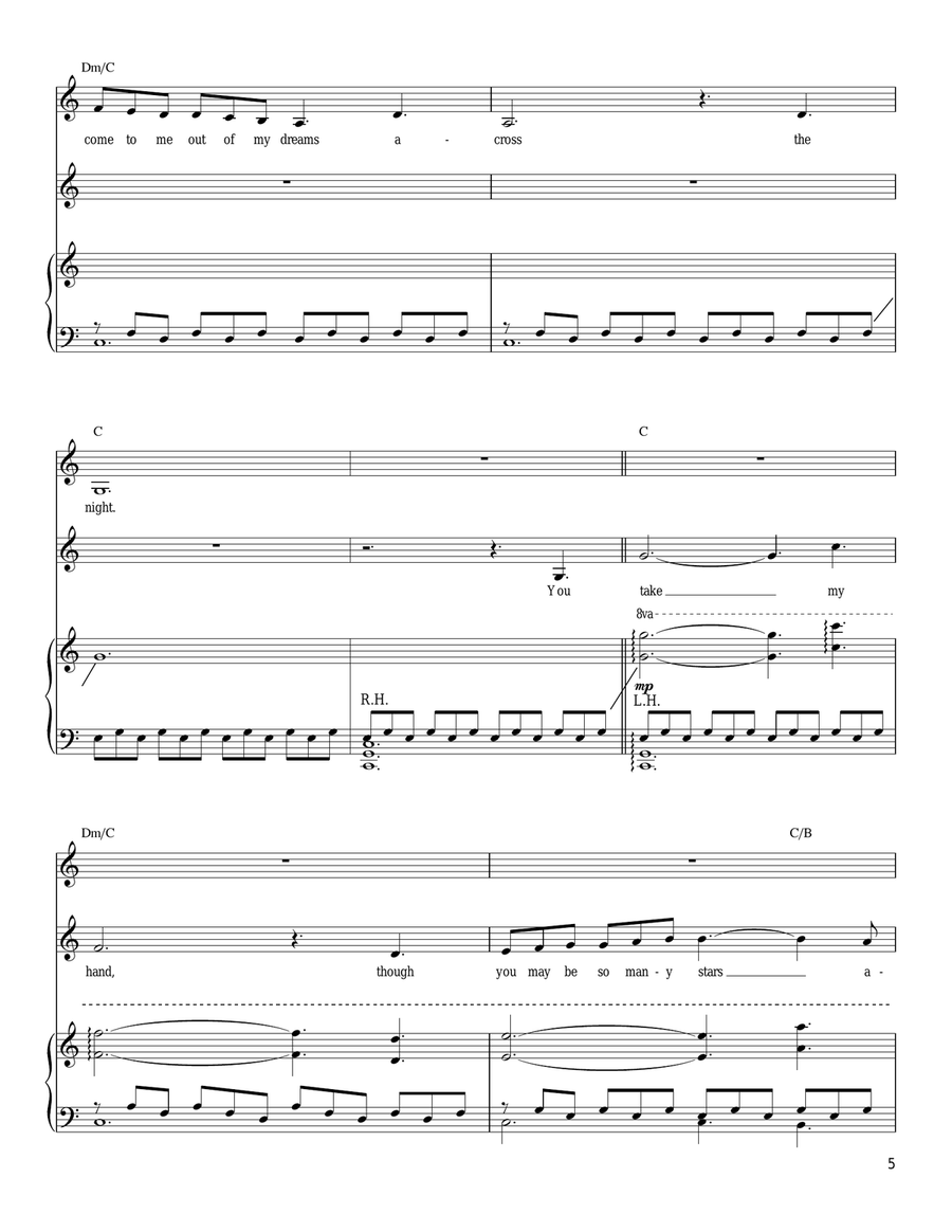 For Always For Always Vocal Duet scores gallery preview page 2