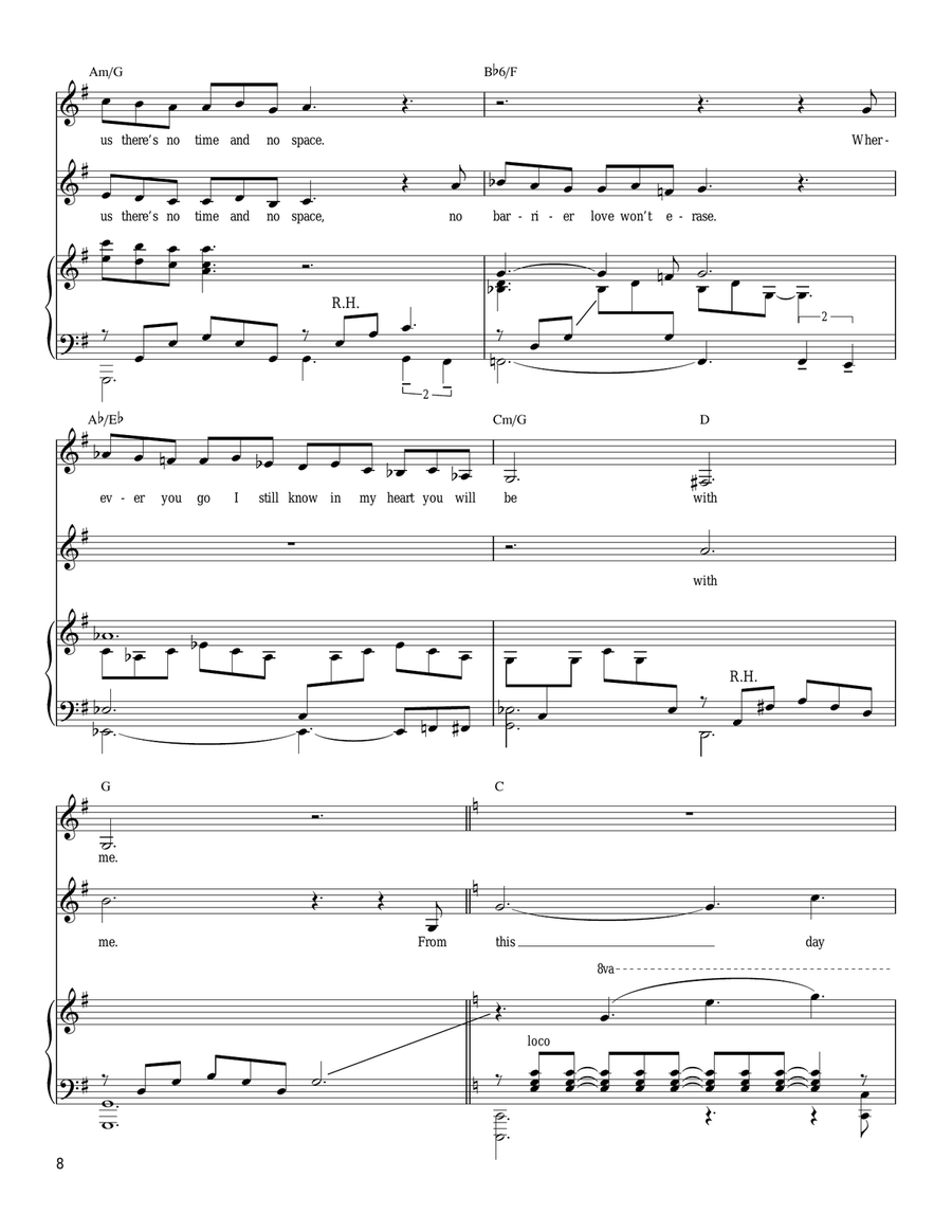 For Always For Always Vocal Duet scores gallery preview page 5