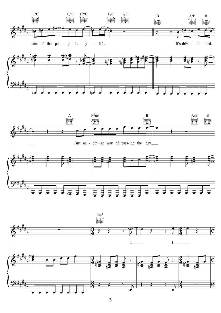 Turn It On Again Turn It On Again Piano, Vocal scores gallery preview page 3