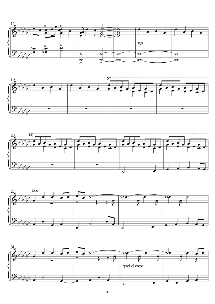 The Endless Enigma Part 2 Piano, Vocal scores gallery preview page 2