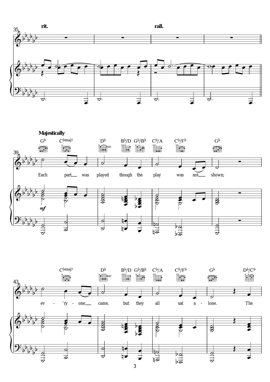 The Endless Enigma Part 2 Piano, Vocal scores gallery preview page 3