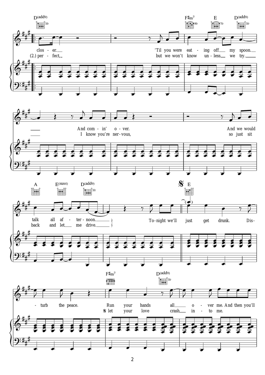 The Other Side The Other Side Piano, Vocal scores gallery preview page 2