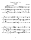 Sonata for Brass Trio