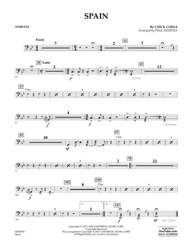Spain - Timpani