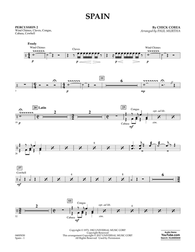 Spain - Percussion 2