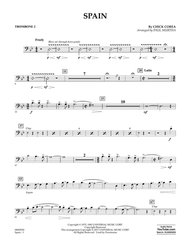Spain - Trombone 2