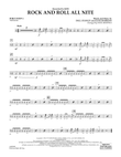 Rock and Roll All Nite - Percussion 2