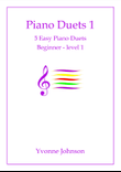 5 Easy Piano Duets Beginner - Level 1