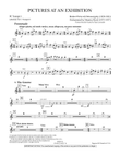Pictures at an Exhibition - Bb Trumpet Parts - Digital Only - Bb Trumpet 1 (sub. C Tpt. 1)