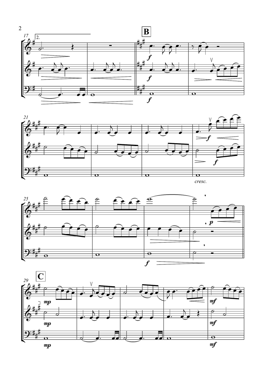 A Groovy Kind Of Love A Groovy Kind Of Love String Trio scores gallery preview page 3