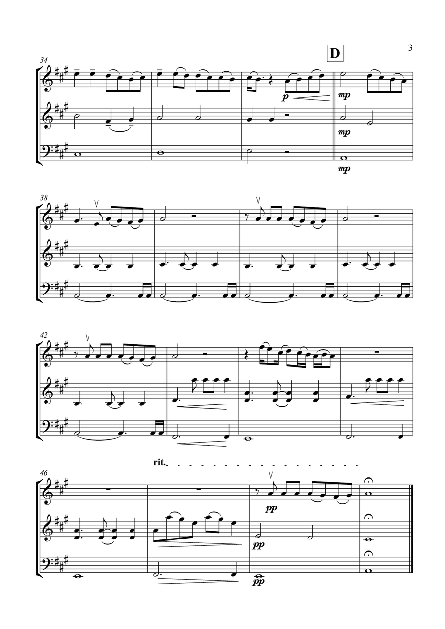 A Groovy Kind Of Love A Groovy Kind Of Love String Trio scores gallery preview page 4