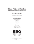 Silent Night in Flanders - Brass Quintet