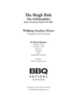 Sleigh Ride (Mozart) - Brass Quintet