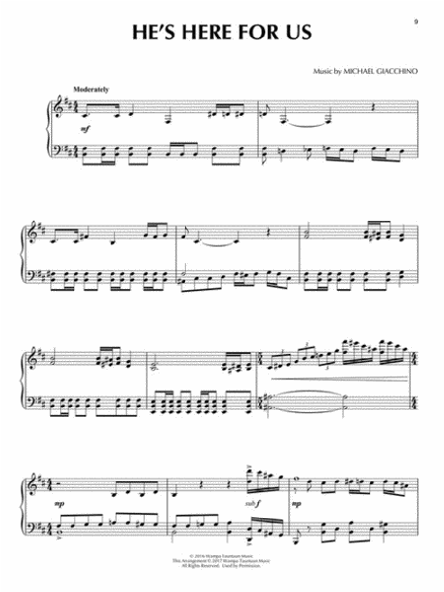 Rogue One - A Star Wars Story Piano Solo scores gallery preview page 4