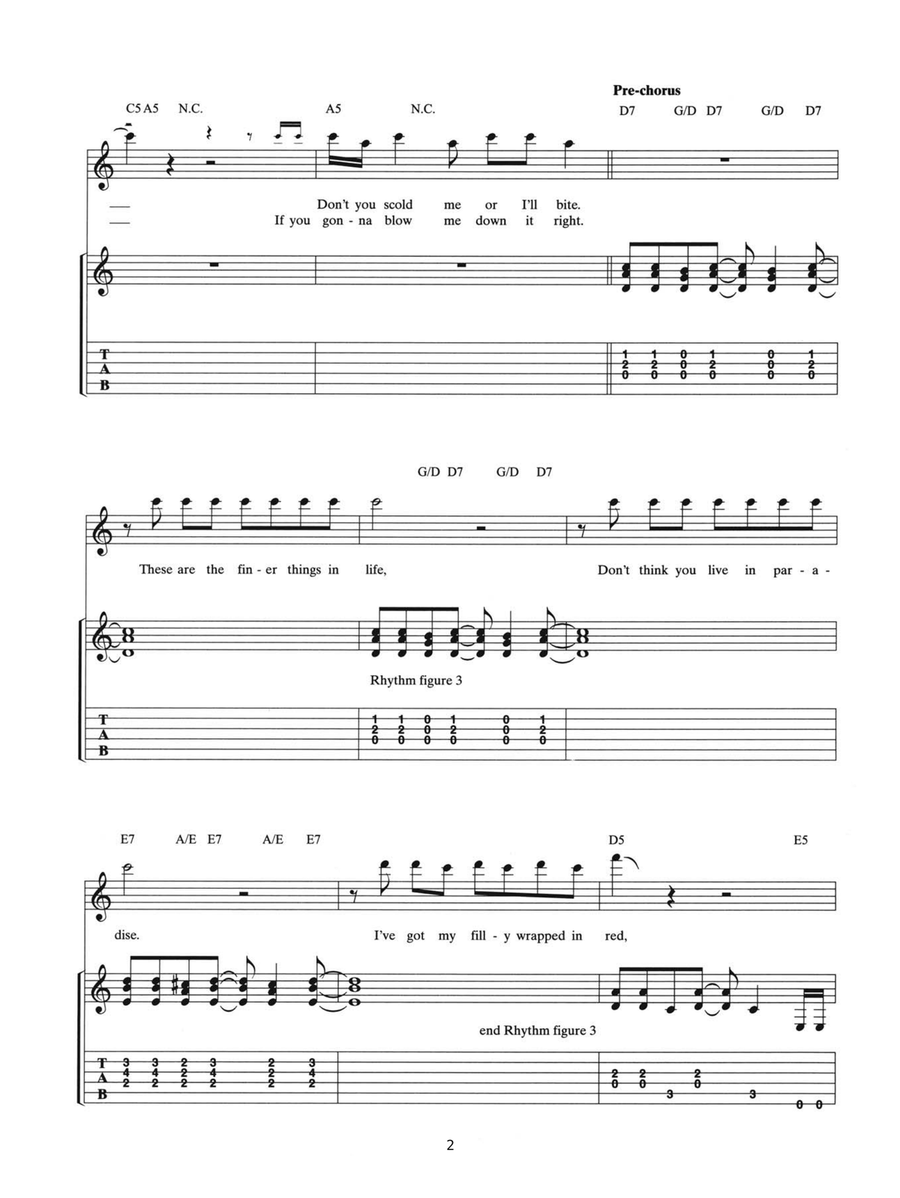 Come And Get It Come And Get It Guitar Tablature scores gallery preview page 2