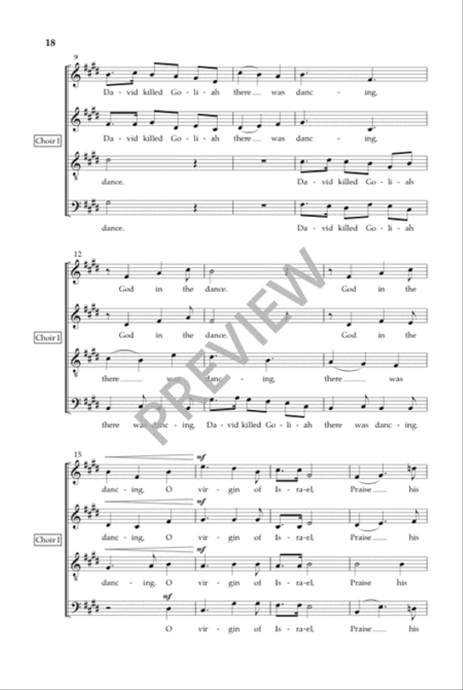 The Valley of Delight The Valley of Delight 4-Part scores gallery preview page 19