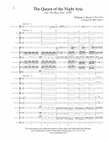Queen of the Night Aria (Der Hölle Rache) for Piccolo Trumpet and Band