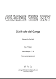 Gia il sole dal Gange - F Major