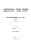 How beautiful are the feet - F Minor