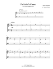 Pachelbel's Canon - for 2-octave handbell choir