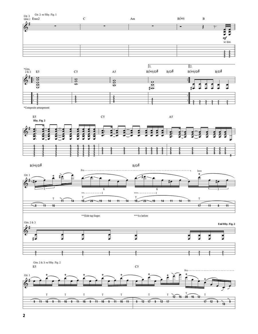 The Stage The Stage Acoustic Guitar scores gallery preview page 2