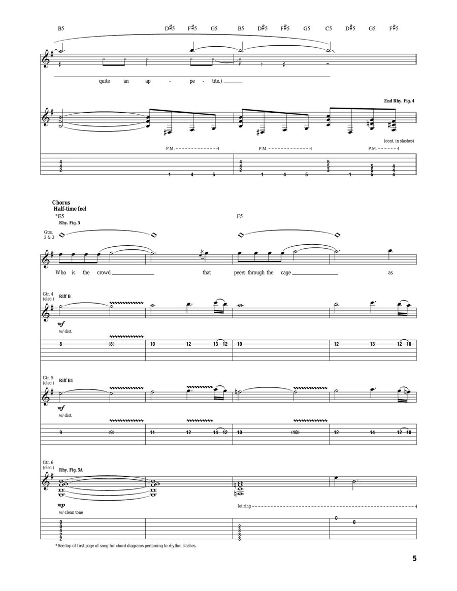 The Stage The Stage Acoustic Guitar scores gallery preview page 5