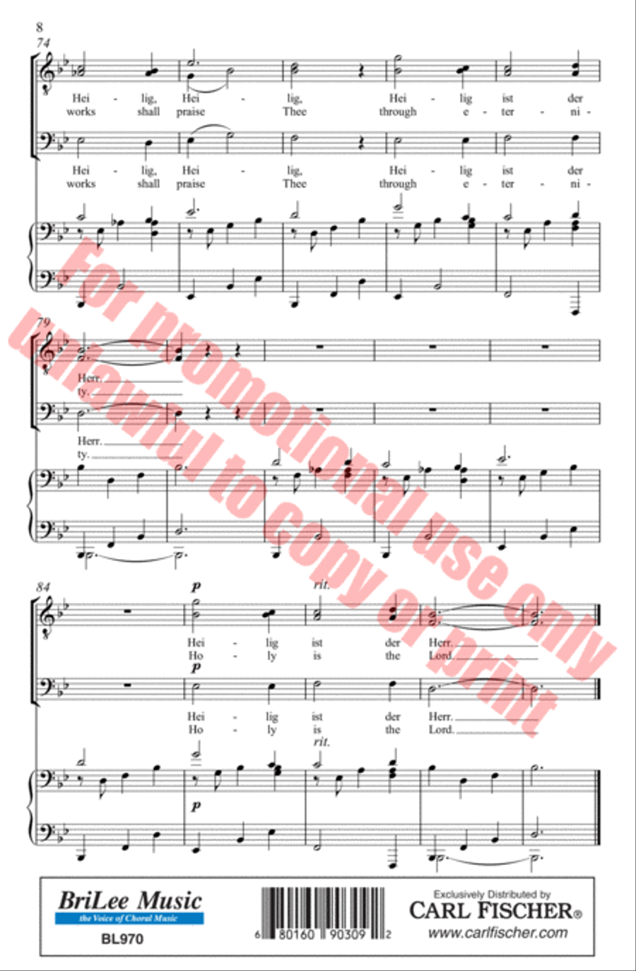 Sanctus Sanctus TTB scores gallery preview page 9
