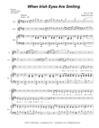 When Irish Eyes Are Smiling (Duet for Soprano and Tenor Solo)