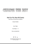 Nel cor piu non mi sento - C Major