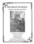 Also Sprach Zarathustra - Of Those at the Back of the World