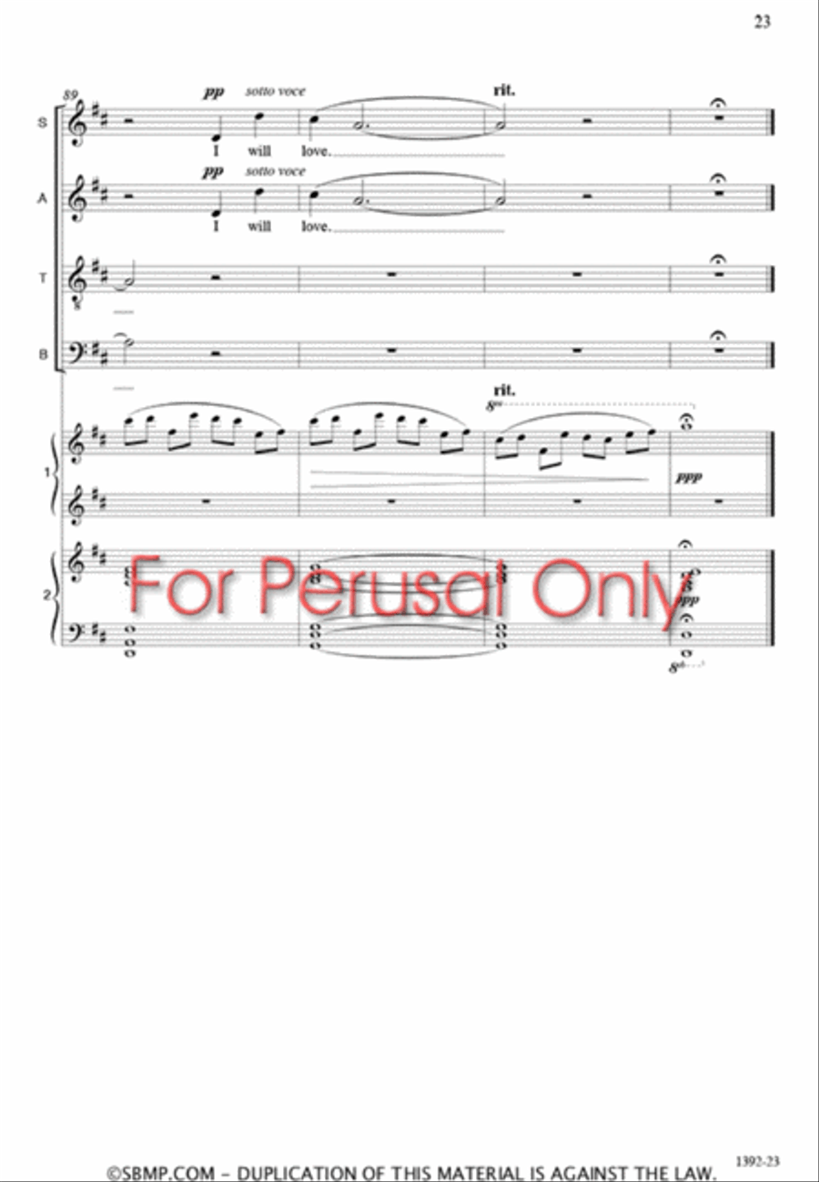 Joy - SATB Octavo Joy - SATB Octavo 4-Part scores gallery preview page 22