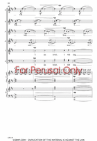 Joy - SATB Octavo 4-Part scores gallery preview page 9