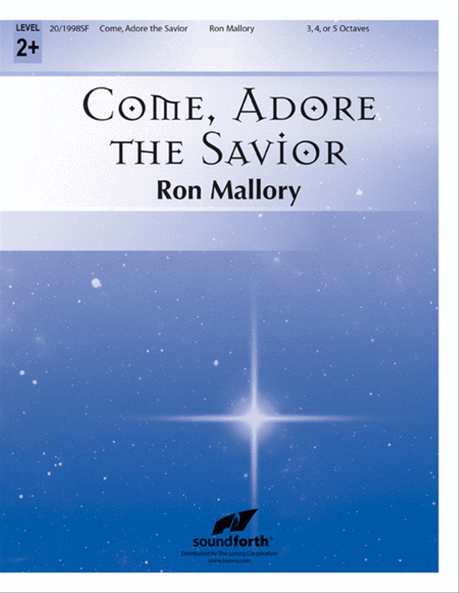 Come, Adore the Savior 5-Octaves scores gallery preview page 1