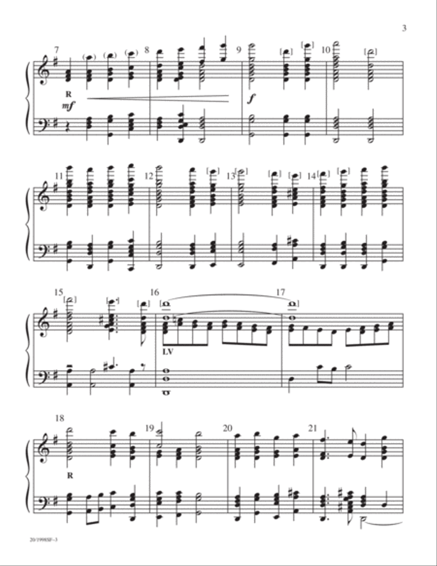 Come, Adore the Savior 5-Octaves scores gallery preview page 3