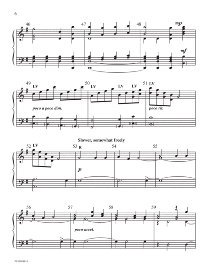 Come, Adore the Savior 5-Octaves scores gallery preview page 6