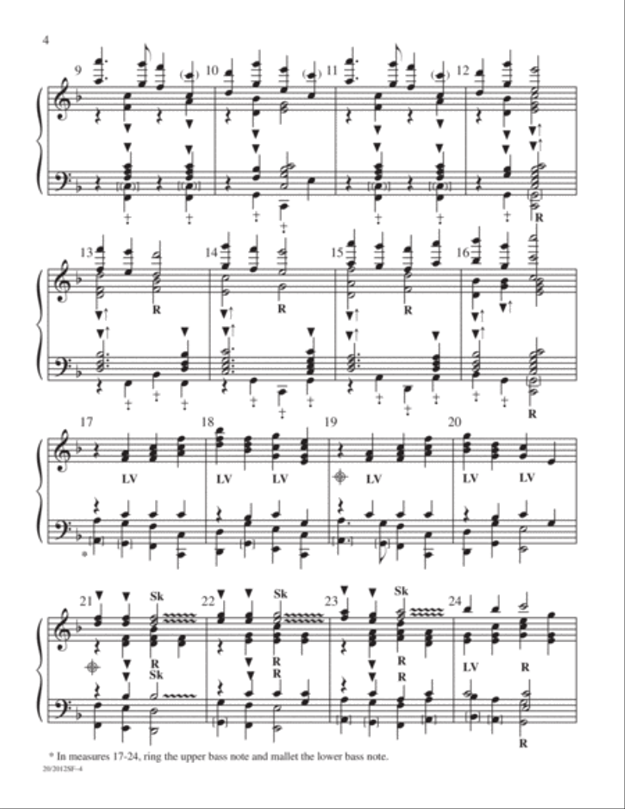 Let Our Praise Resound Let Our Praise Resound 5-Octaves scores gallery preview page 3