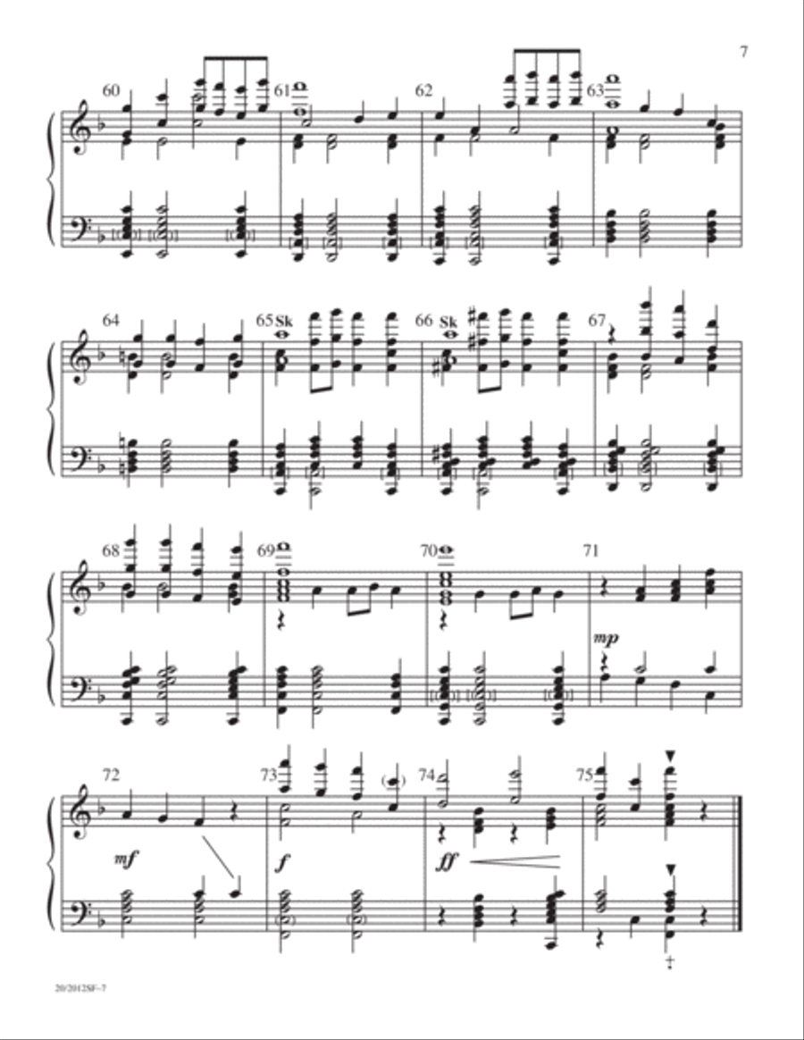 Let Our Praise Resound Let Our Praise Resound 5-Octaves scores gallery preview page 6