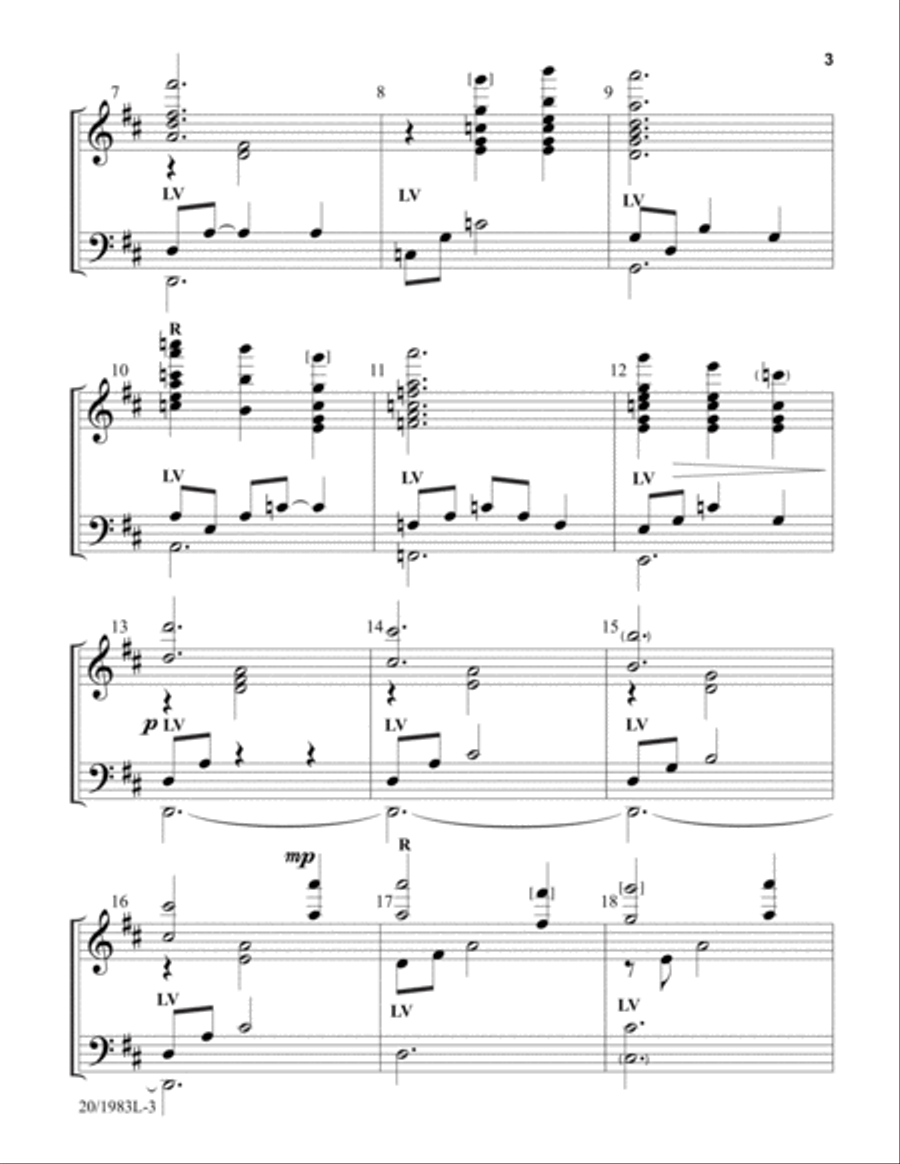 On Christmas Night On Christmas Night 5-Octaves scores gallery preview page 3