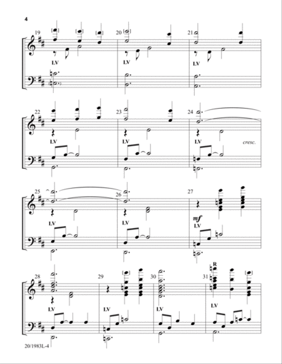 On Christmas Night On Christmas Night 5-Octaves scores gallery preview page 4