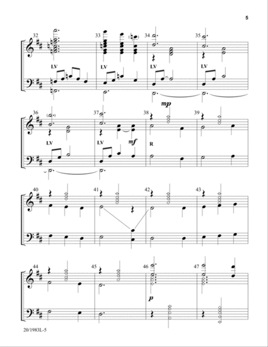 On Christmas Night On Christmas Night 5-Octaves scores gallery preview page 5